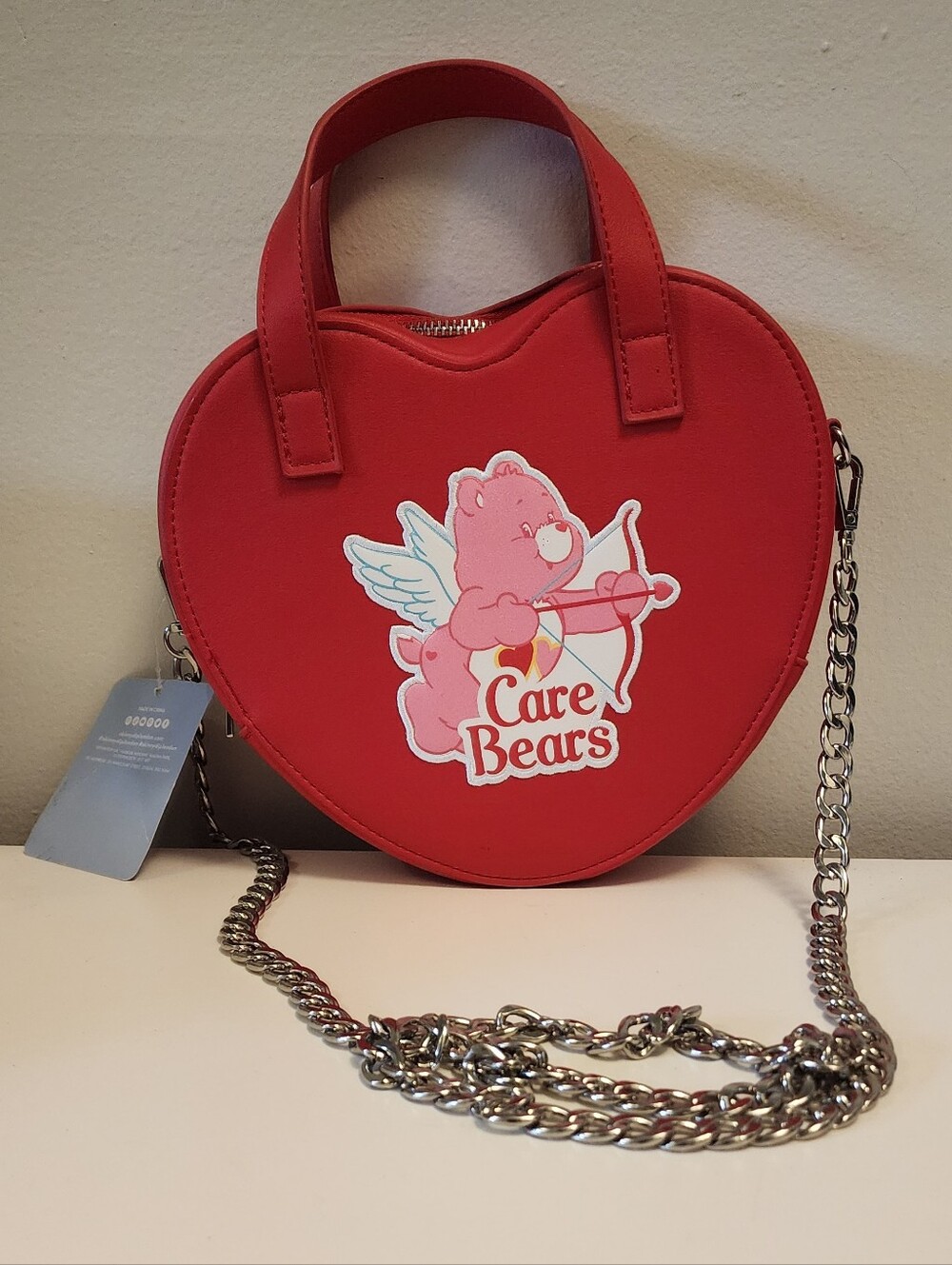 Care Bears Red Heart-Shaped Mini Crossbody Bag
